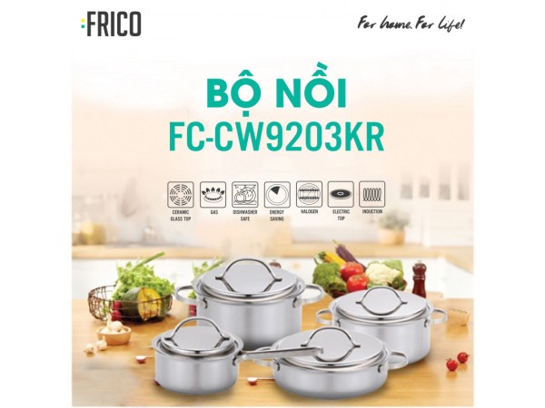 Bộ nồi FC-CW9203KR